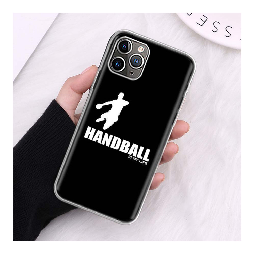 Coque iPhone 15 Handball : Affichez votre passion pour le handball