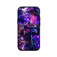 Coque iPhone Fortnite Personnages Corbeaux Violets