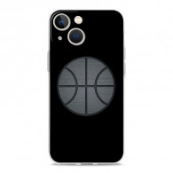 Coque iPhone 13 Pro Design Ballon de Basket Noir