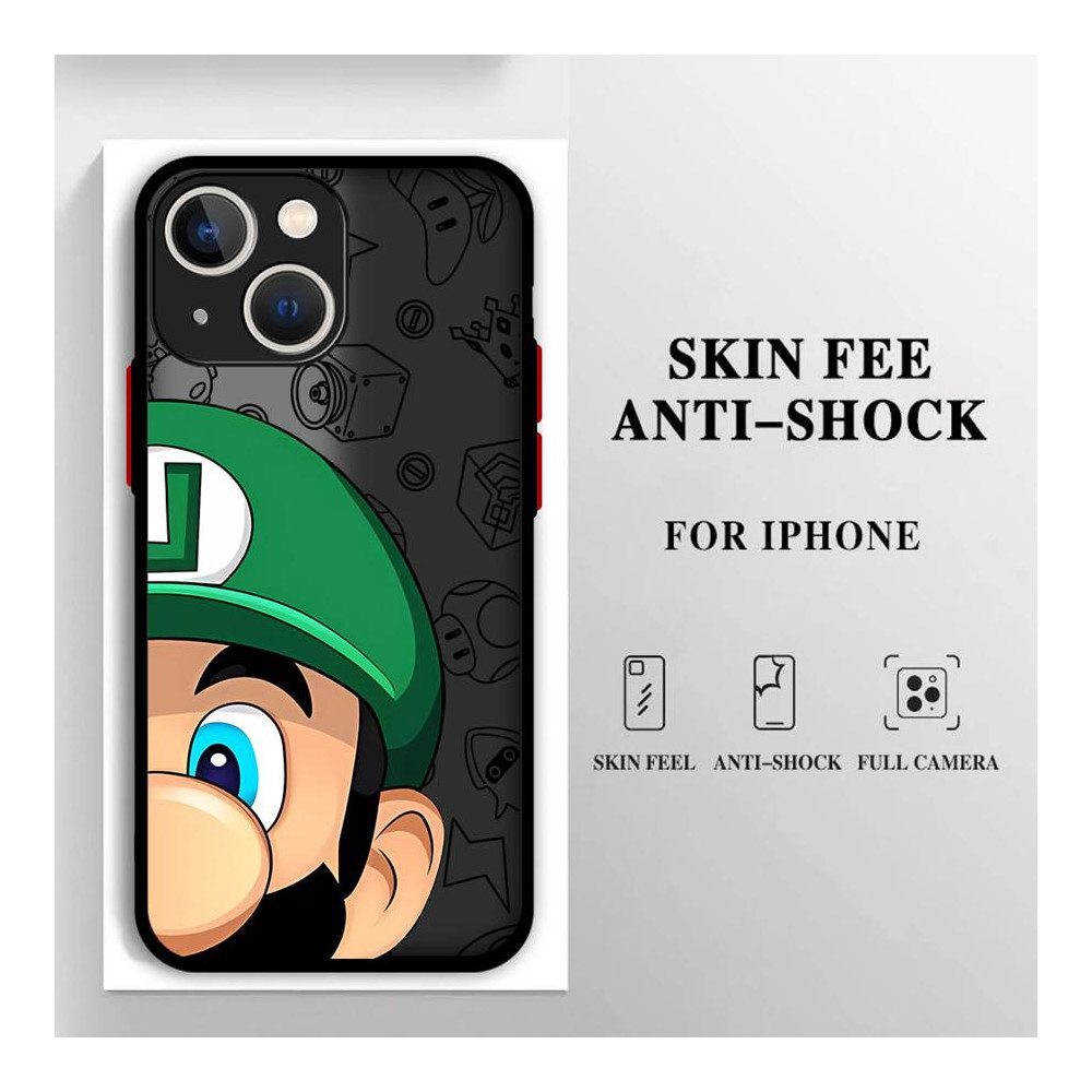 Coque iPhone 16 Pro Anti-Choc Luigi : Protection et Style Gaming