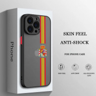 Coque iPhone X Drapeau Espagnol Anti-Choc