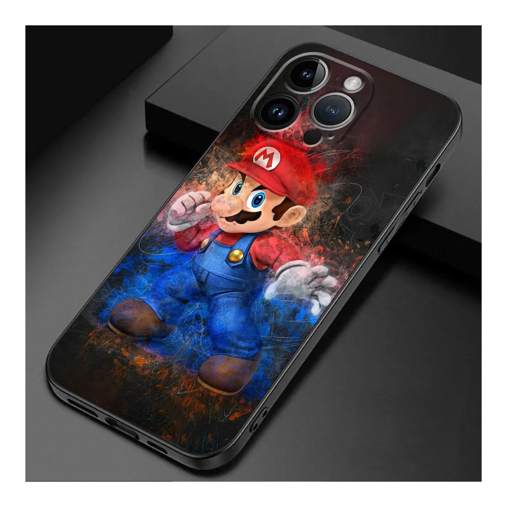 Coque iPhone Mario - Design Original et Protection Optimale