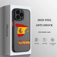 Coque iPhone Drapeau Espagne Antichoc