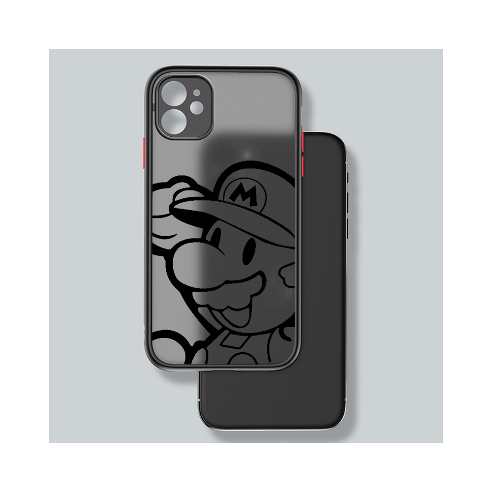 Coque iPhone 11 Mario Paper Design