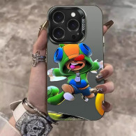 Coque iPhone Leon Brawl Stars