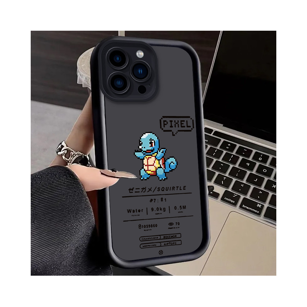 Coque iPhone XR Pixel Art Pokémon - Carapuce