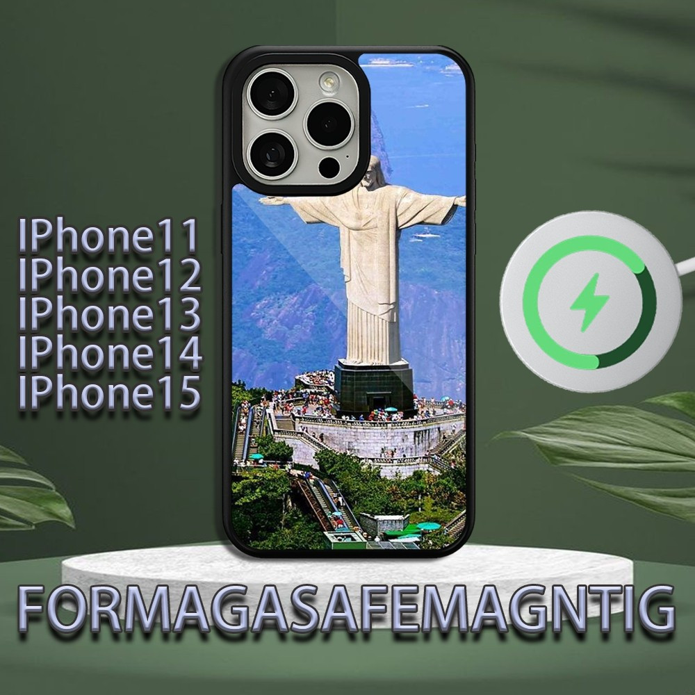 Coque iPhone 12 Pro Max Magnétique - Christ Rédempteur de Rio