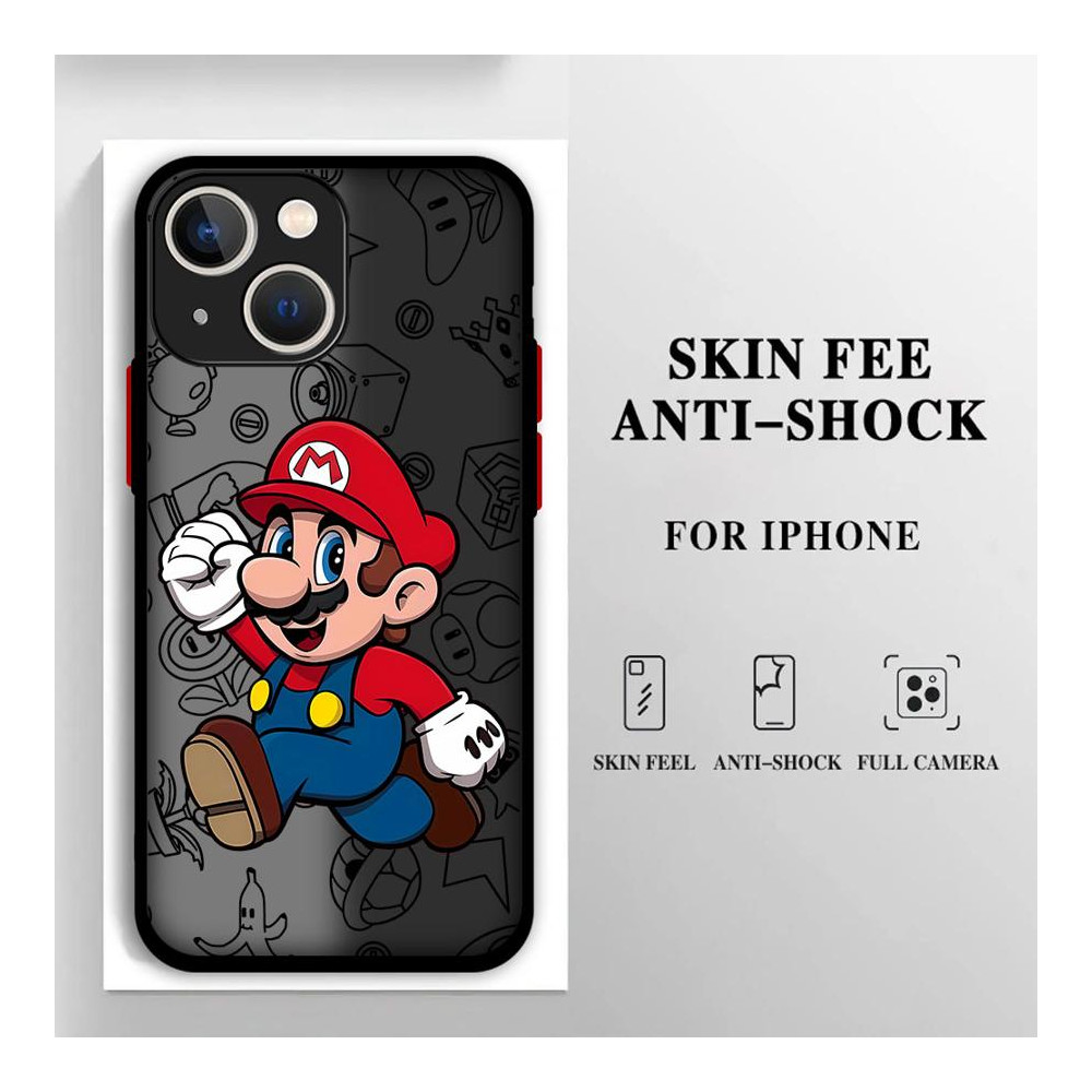 Coque iPhone Anti-Choc Mario