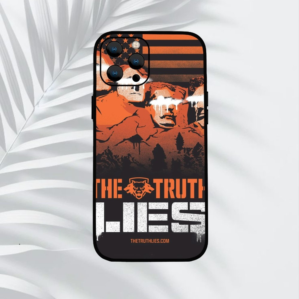 Coque iPhone The Truth Lies - Design engagé et original