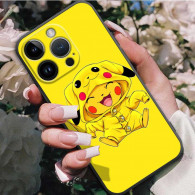 Coque iPhone 14 Pro Pikachu Jaune : Protection et Style Pokémon