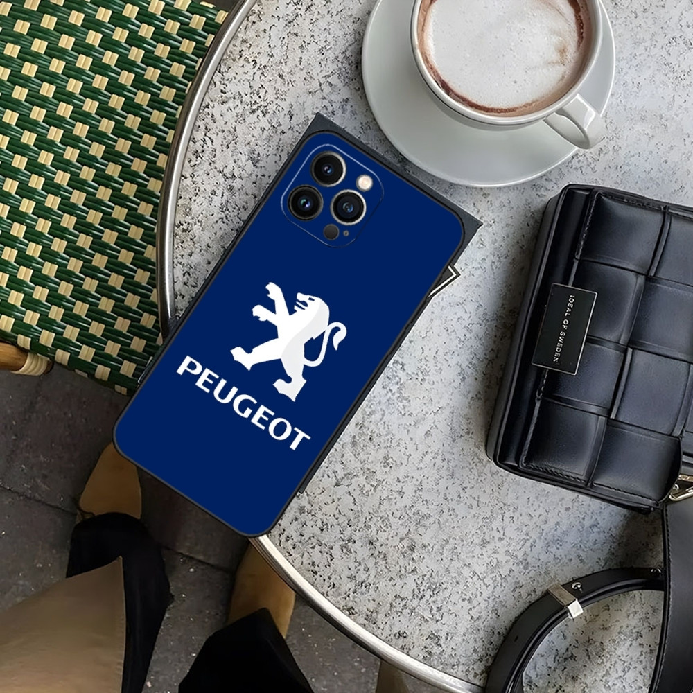 Coque iPhone 15 Plus Peugeot Officielle - Protection Élégante