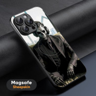 Coque iPhone MagSafe - Design Squelette Costume