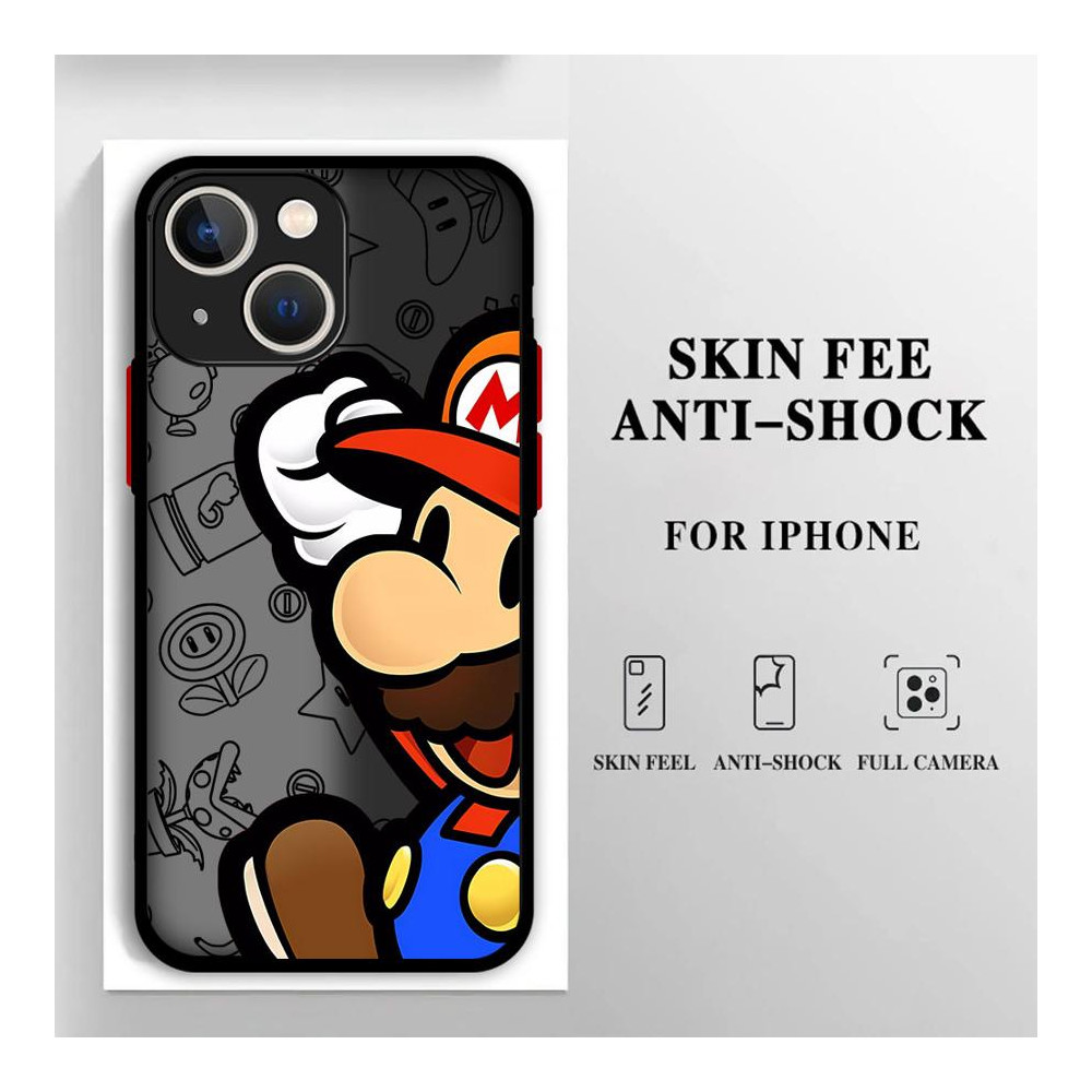 Coque iPhone Anti-Choc Mario