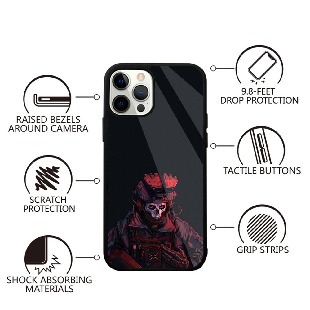 Coque iPhone 13 Pro Max Ghost - Protection Ultime et Design Unique