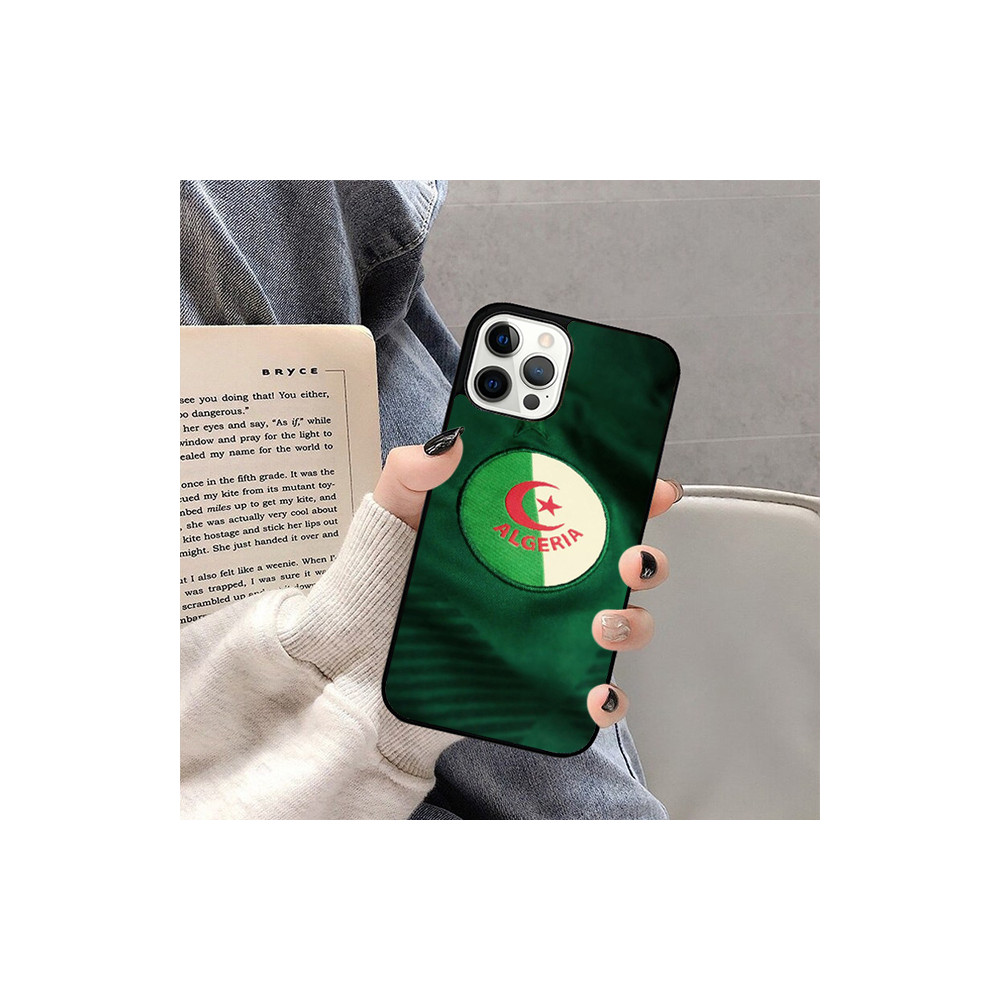 Coque iPhone 16 Pro Drapeau Algérie : Affichez votre fierté !