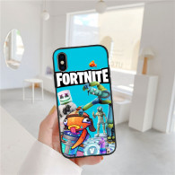 Coque iPhone 16 Plus Fortnite : Personnages Iconiques & Design Coloré