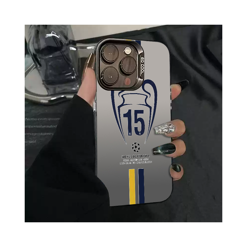 Coque iPhone Real Madrid Champions League - Edition 15ème Titre