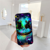 Coque iPhone 12 Pro Design Marshmello Coloré - Protection Optimale