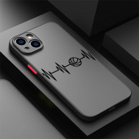 Coque iPhone XS Max Design Rythme Cardiaque Basketball