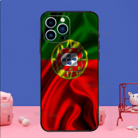 Coque iPhone 14 Pro Drapeau Portugal