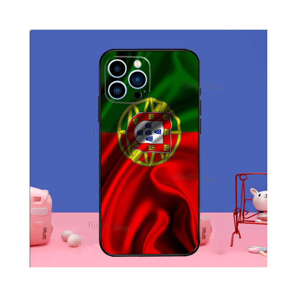 Coque iPhone XS Drapeau Portugal