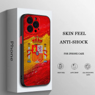 Coque iPhone XS Drapeau Espagne Anti-Choc