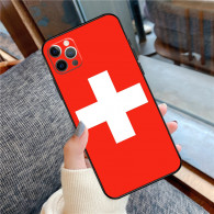 Coque iPhone 16 Pro Max Drapeau Suisse