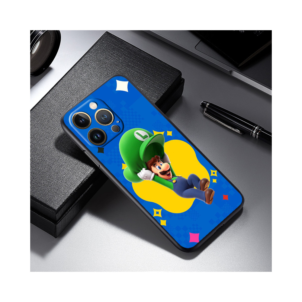 Coque iPhone 12 Luigi : L'aventure à portée de main