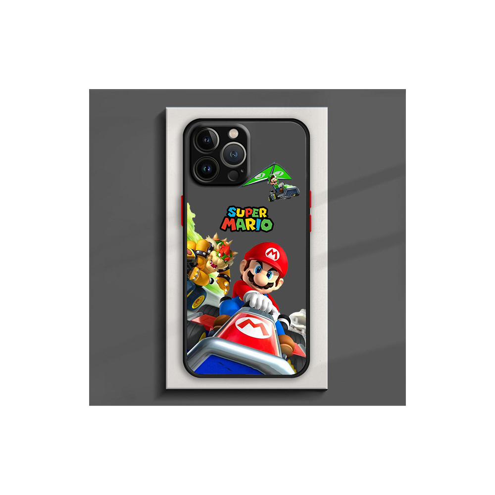 Coque iPhone 15 Pro Super Mario Kart : Protégez votre téléphone avec style !