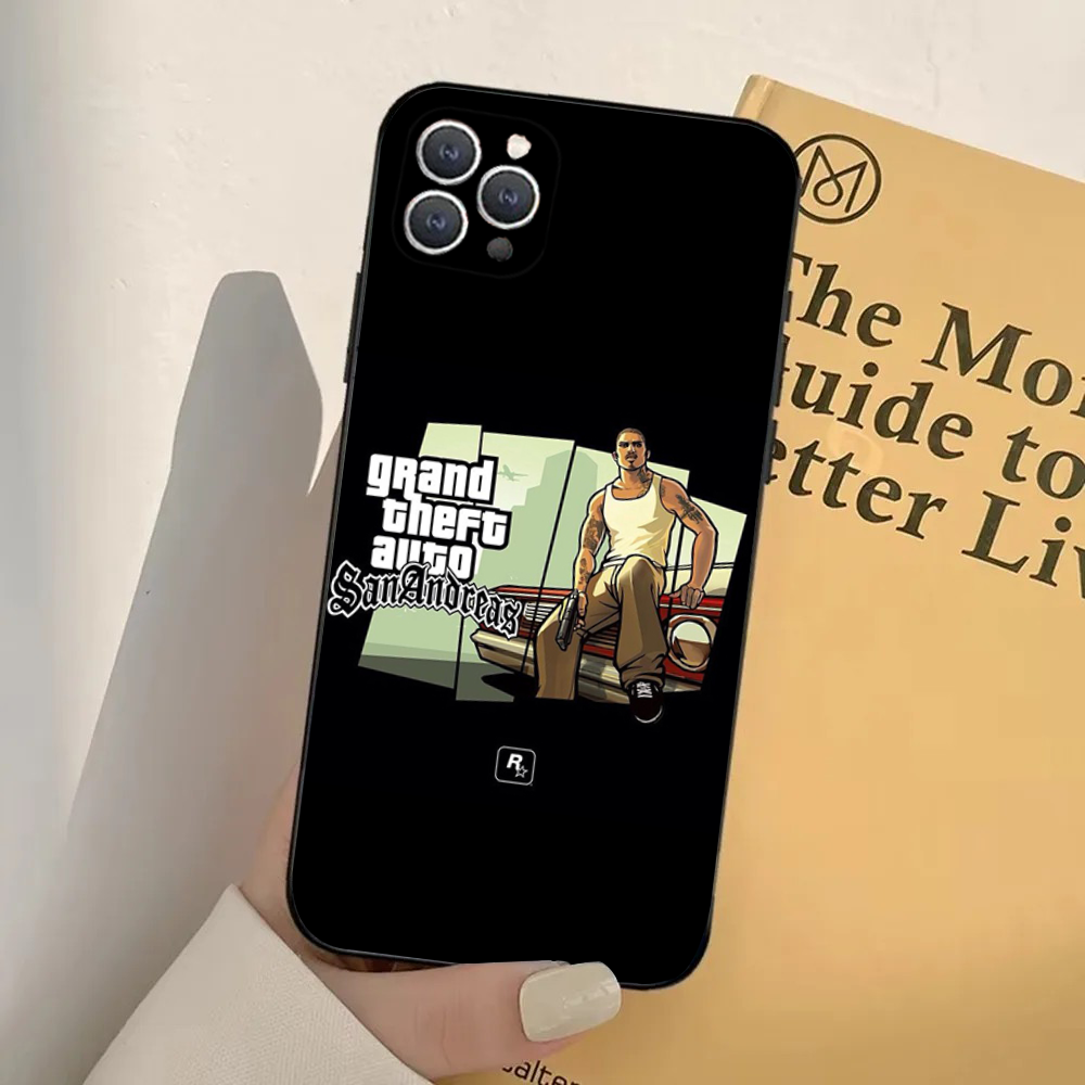 Coque iPhone 13 Grand Theft Auto San Andreas - Protégez votre téléphone avec style