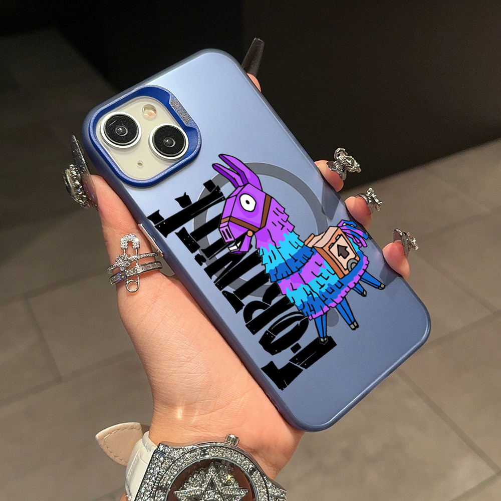 Coque iPhone Fortnite Lama - Protection Optimale & Design Unique