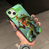 Coque iPhone 15 Fortnite Personnage Rex Vert - Protection Optimale