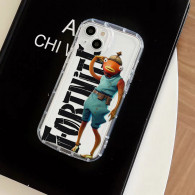 Coque iPhone 15 Plus Fortnite Poisson - Protection Optimale & Design Unique