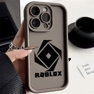 Coque iPhone 16 Pro Max Grise Logo Roblox - Protection Optimale & Design Unique