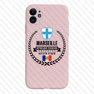 Coque iPhone 11 Pro Marseille Blason - Protection & Style