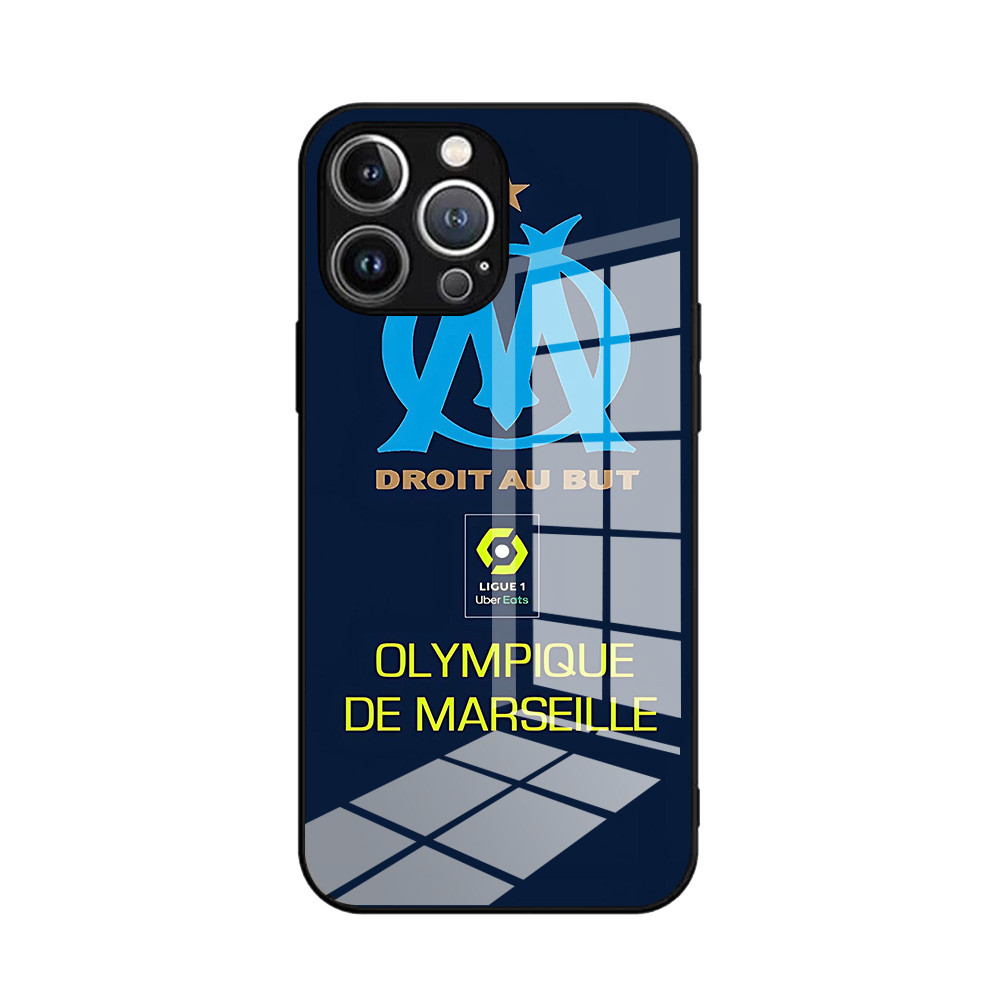 Coque iPhone Olympique de Marseille - Design Droit au But