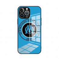 Coque iPhone Olympique de Marseille - Logo Bleu et Blanc 1899