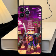 Coque iPhone XR Minecraft Aventure Épique - Protection Optimale