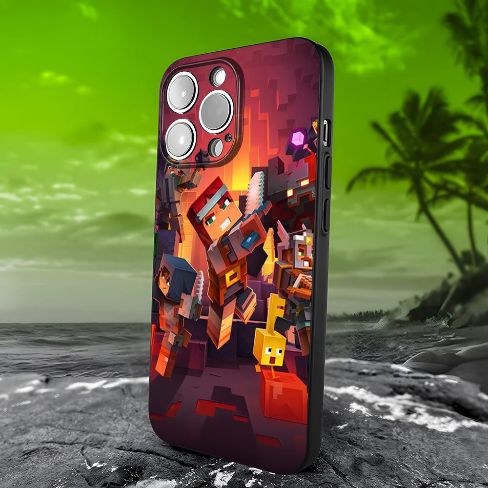 Coque iPhone 11 Pro Minecraft Aventure Épique - Design Exclusif