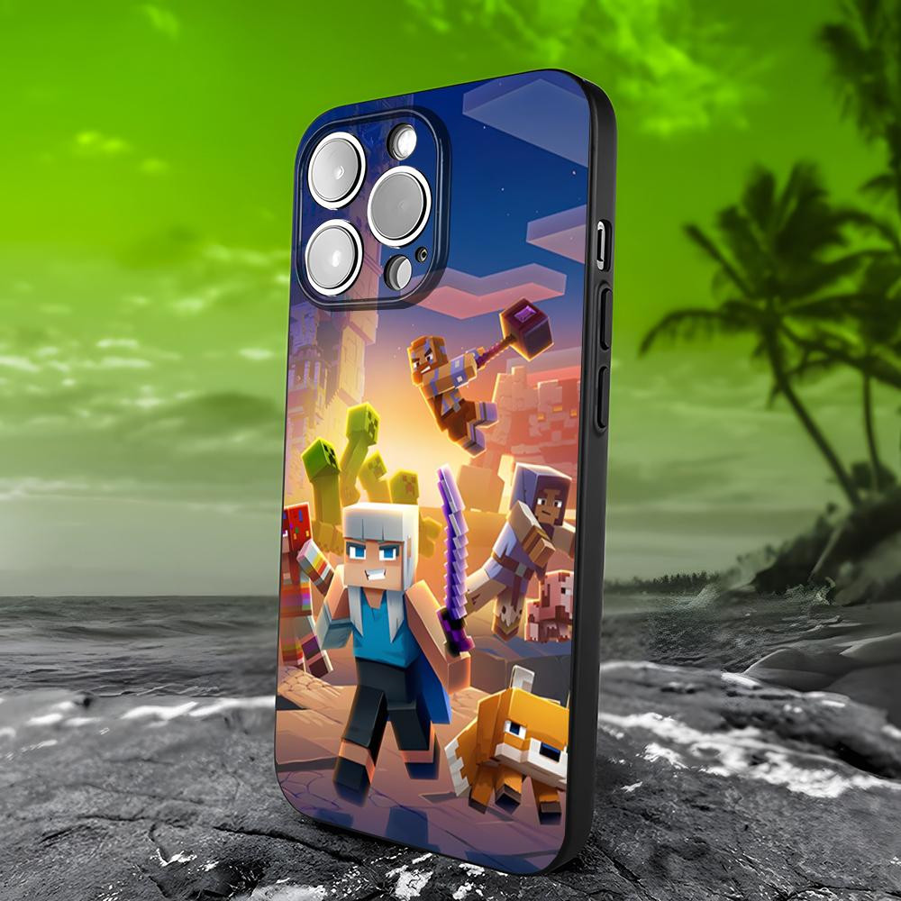 Coque iPhone 16 Minecraft : Protégez votre téléphone avec style !