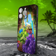 Coque iPhone XS Minecraft Aventure Épique - Design Exclusif