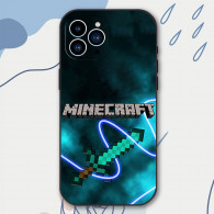 Coque iPhone 14 Pro Max Minecraft Épée - Design Exclusif