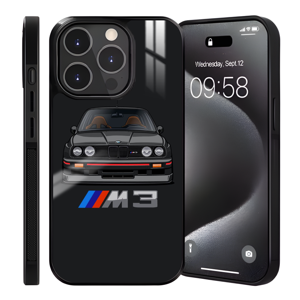 Coque iPhone BMW Série 3 E30 M3 - Design Sportif & Protection Optimale