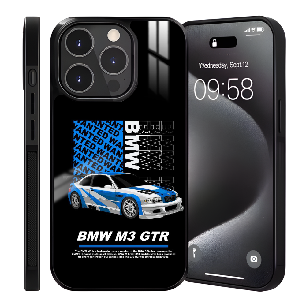 Coque iPhone 13 Pro BMW M3 GTR - Design Sportif & Protection Optimale