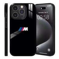 Coque iPhone 13 mini noire BMW Logo M - Protection élégante