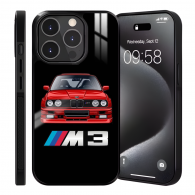 Coque iPhone 13 BMW M3 E30 Rouge - Design Sportif & Protection Optimale