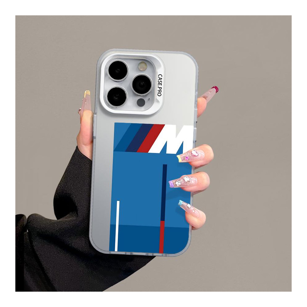 Coque iPhone 15 design BMW Motorsport - Protection élégante