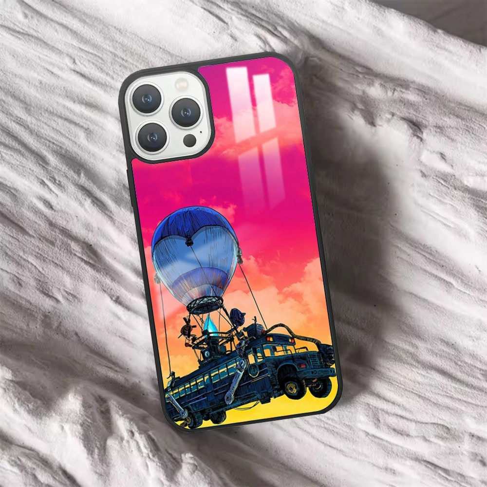 Coque iPhone 11 Fortnite Bus Volant - Protection Optimale & Design Unique