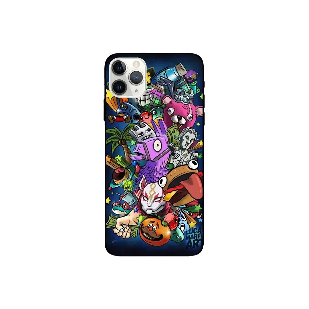 Coque iPhone 14 Pro Fortnite par Luca Marfi Art - Design Exclusif