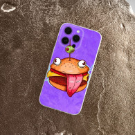 Coque iPhone 14 Pro Motif Burger Dingo